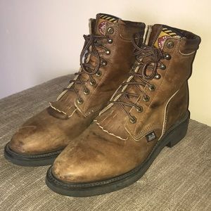 Justin Boots: Conductor Work Boots